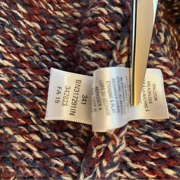 Tucker + Tate Knit Heather Purple Cardigan Size 12m - Picture 3 of 6